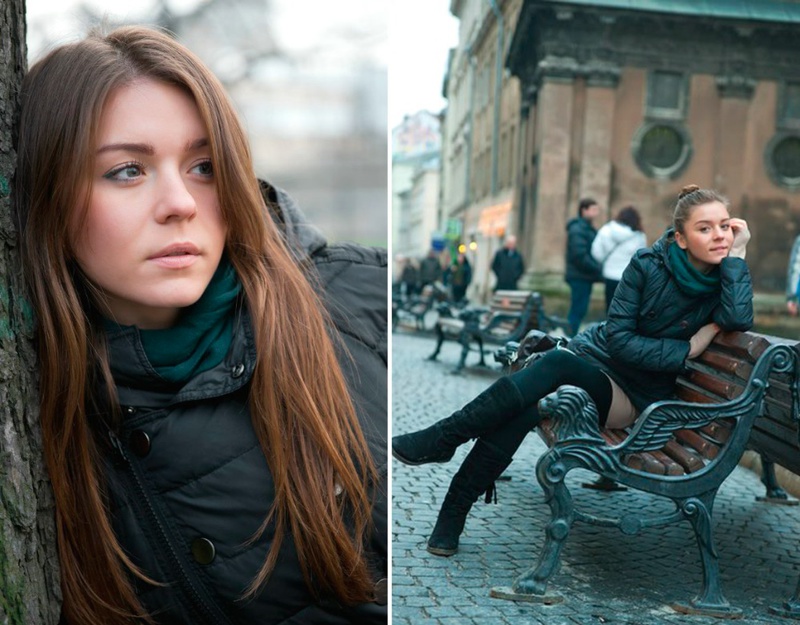 Как милая леди стала моделью 2 фотография